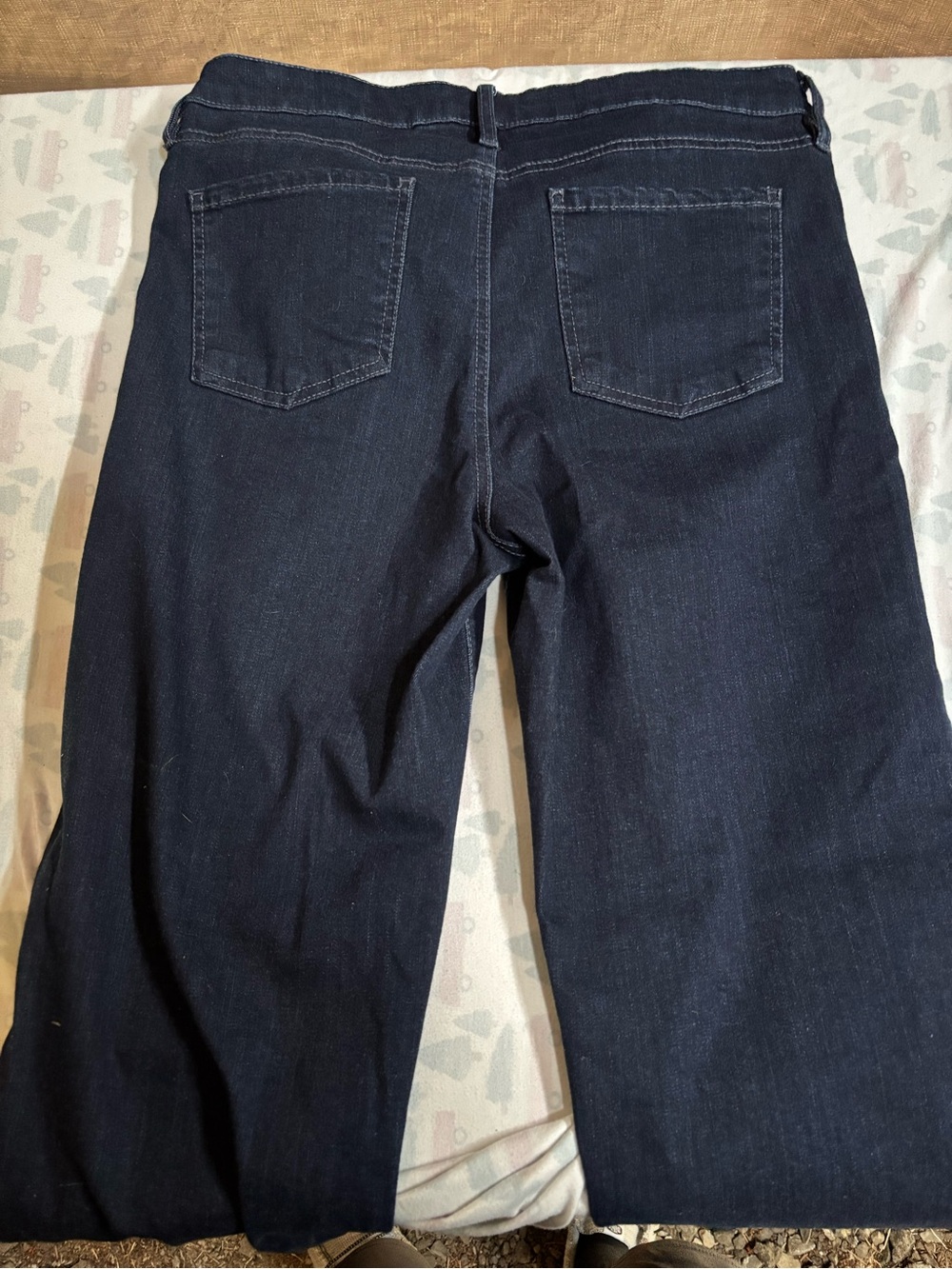 Women’s Dark Blue Straight-Leg Jeans